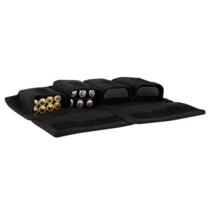 JJC Pochette de Rangement Batteries et Cartes Memoires - 4 Batteries (‎215 x 93 x 25mm)