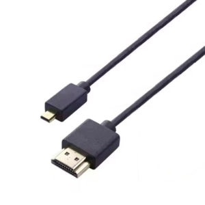 Câble HDMI Ultra Mince Super Flexible 4K (Types A, C & D) - 50 cm, HDMI Micro